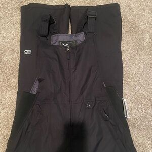 Arctix Black Insulated Snow Bib Overalls
